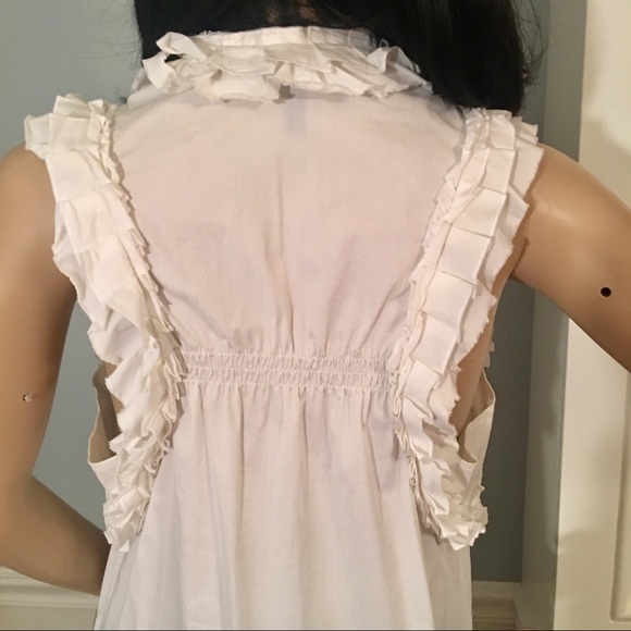 BCBG white blouse size small - Picture 5 of 6